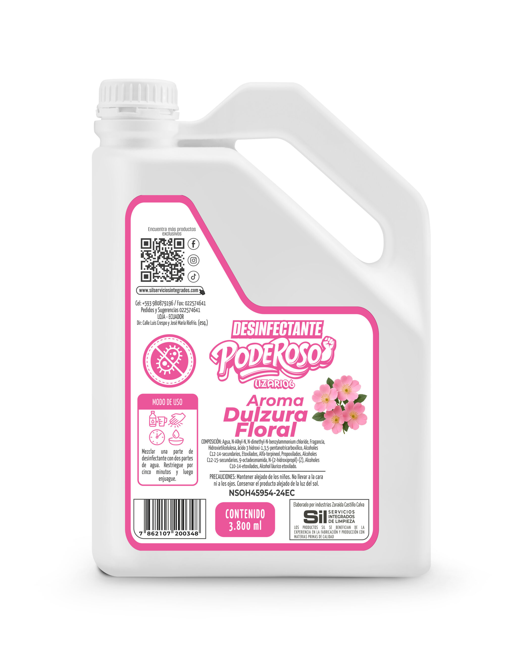 Desinfectante Aroma Dulzura Floral